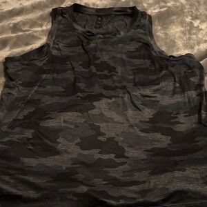 Kyodan Charcoal Camo Sleeveless Top